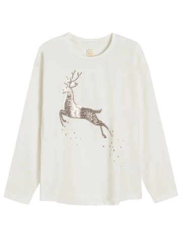 Bluza Cool Club, alb Alb