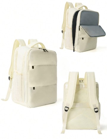 Ghiozdan Shein Kids, ecru