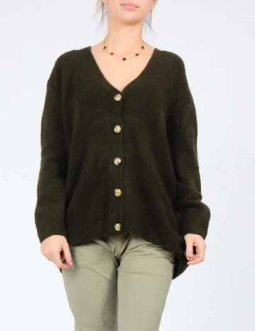 Cardigan Zra, verde