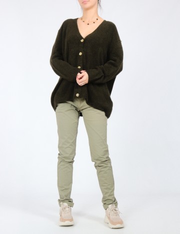 Cardigan Zra, verde