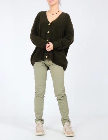 Cardigan Zra, verde