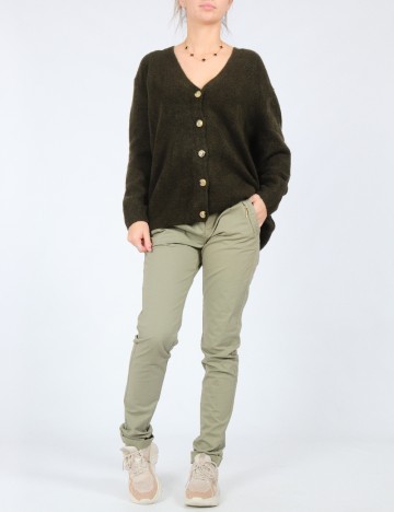 Cardigan Zra, verde