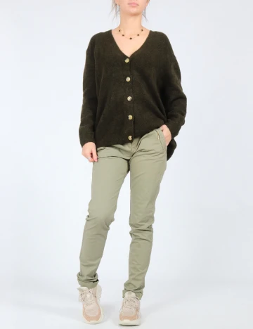 Cardigan Zra, verde