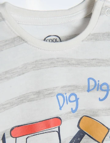 Bluza Cool Club, alb Alb