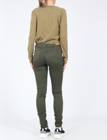 Pantaloni Bershka, verde