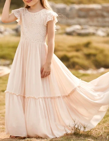 Rochie Shein Kids, crem