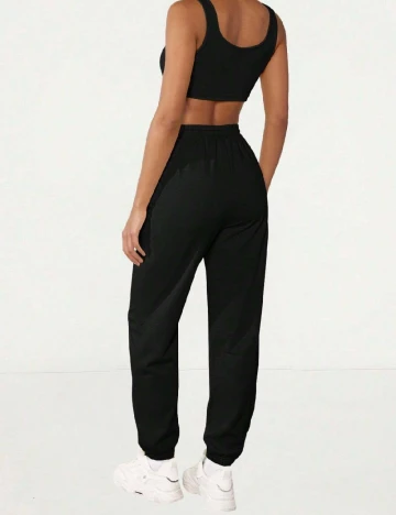 Pantaloni SHEIN, negru