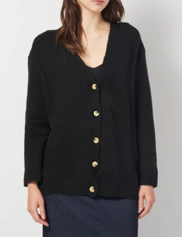 Cardigan Zra, negru