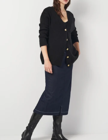 Cardigan Zra, negru