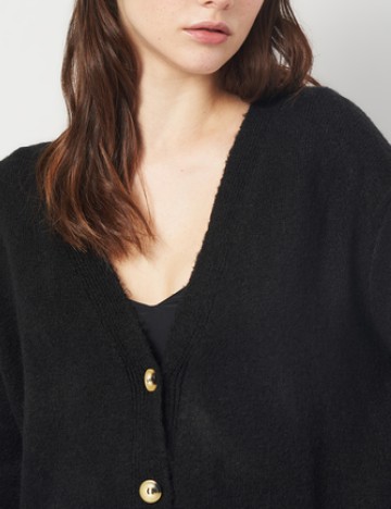 Cardigan Zra, negru