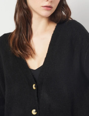 Cardigan Zra, negru
