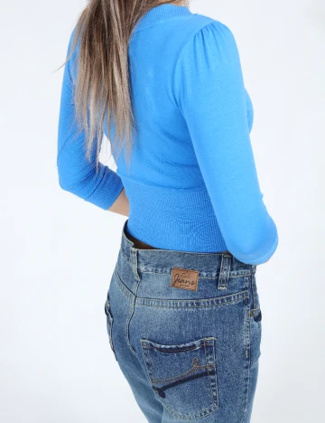 Blugi Zara, albastru Albastru