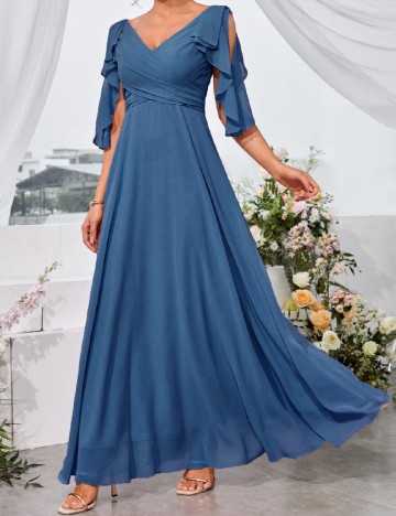 
						Rochie lunga SHEIN, albastru