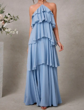 Rochie lunga SHEIN, albastru