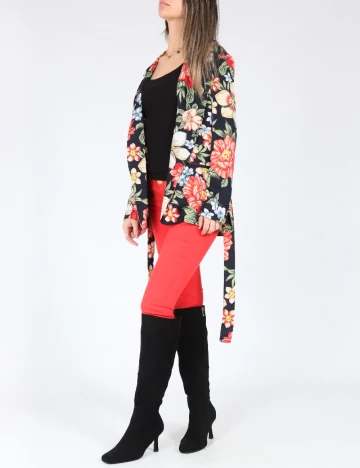 Blazer Zra, floral print