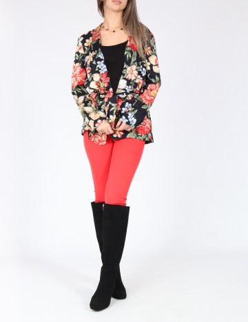 Blazer Zra, floral print