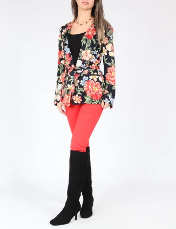 Blazer Zra, floral print