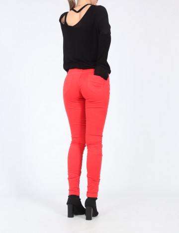 Pantaloni Bershka, rosu