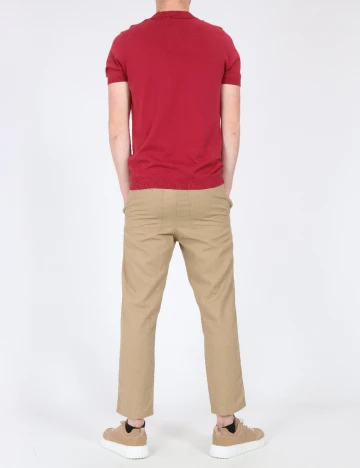 Pantaloni Zara, bej Crem