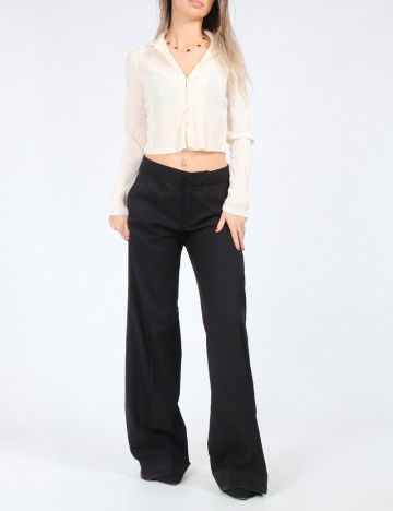 
						Pantaloni Zara, negru