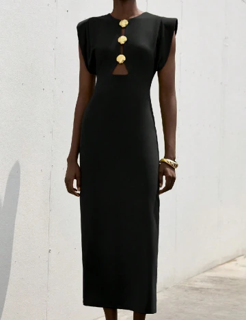 Rochie medie SHEIN, negru