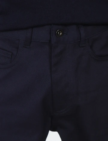 Pantaloni Zara, bleumarin Albastru