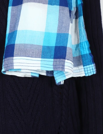 Esarfa Zara, albastru Albastru