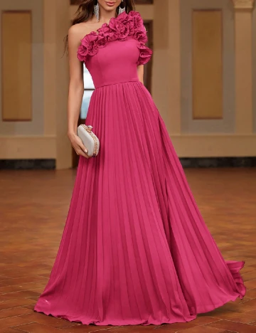 Rochie lunga SHEIN, roz Roz