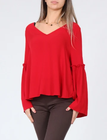 Bluza Bershka, rosu