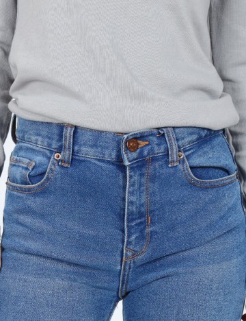 Blugi Bershka, albastru