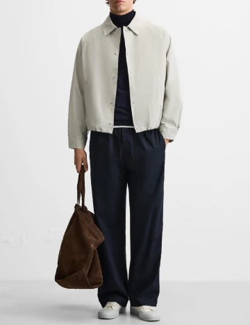 Jacheta Zara, gri deschis Gri