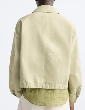 Jacheta Zara, verde Verde