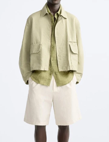 Jacheta Zara, verde Verde