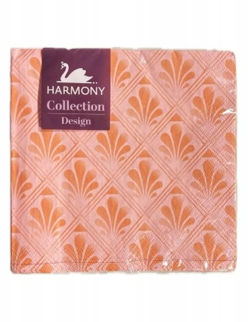 Set servetele 20 buc Harmony, roz