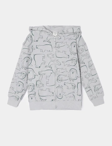 Hanorac Cool Club, gri Gri