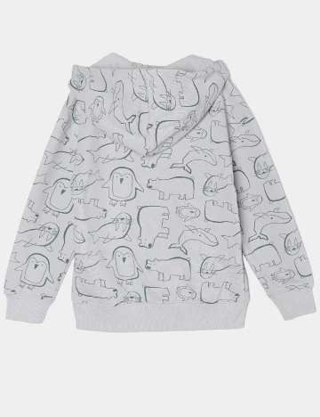 Hanorac Cool Club, gri Gri