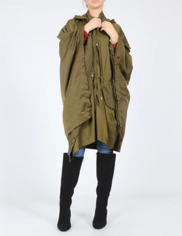 Pelerina de ploaie Zara, verde