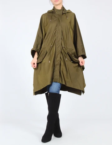 Pelerina de ploaie Zara, verde