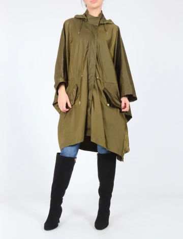 Pelerina de ploaie Zara, verde