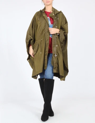 Pelerina de ploaie Zara, verde