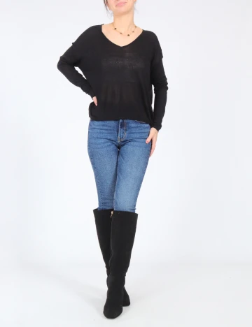 Bluza Bershka, negru