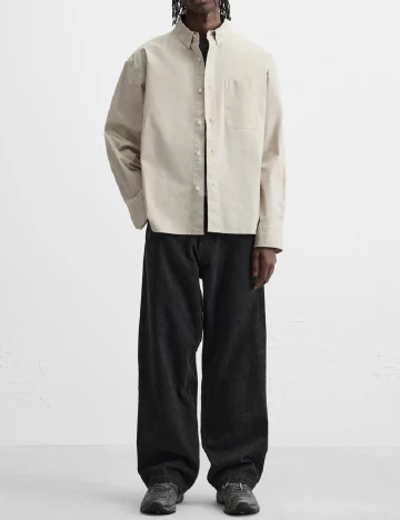 Camasa Zara, bej Crem