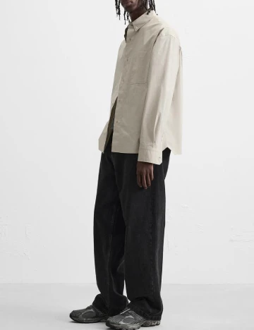 Camasa Zara, bej Crem