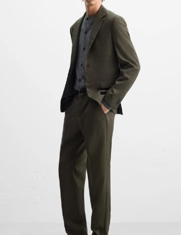 Sacou Zara, verde Verde