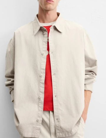 Camasa Zara, bej Crem