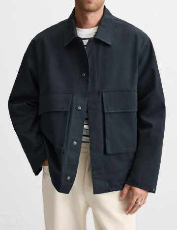 Jacheta Zara, bleumarin Albastru