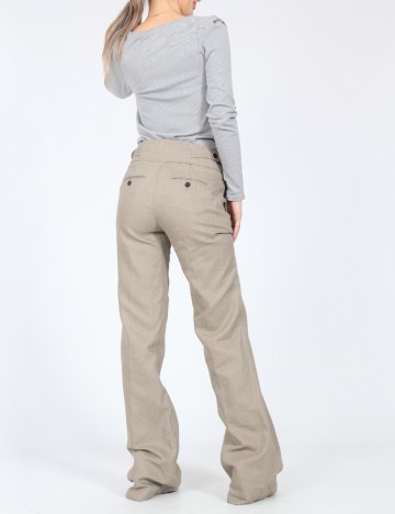 Pantaloni Zara, maro deschis