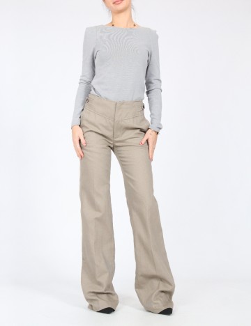 
						Pantaloni Zara, maro deschis