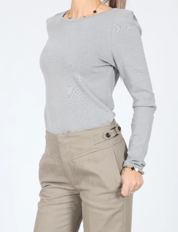 Pantaloni Zara, maro deschis