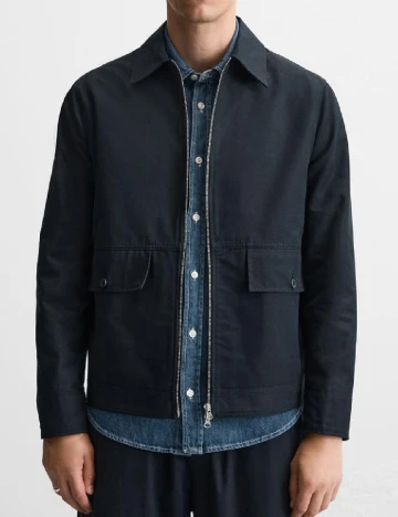 Jacheta Zara, bleumarin Albastru